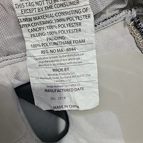 UppaBaby Mesa Black/Gray Baby Seat Cover Fabric Cushion  Replacement Part . - Picture 12 of 16